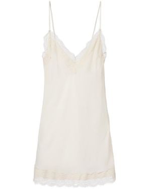 Rohe Lace-Trimmed Satin Camisole - White