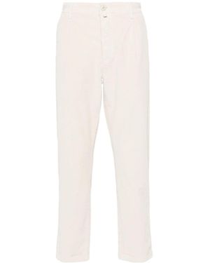 Jacob Cohen Pleat-Detailed Trousers - White