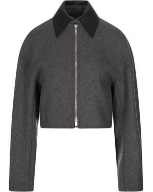 Sportmax Vacuo Zip-Up Long-Sleeved Jacket - Black