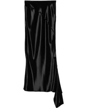 Celine Slip Skirt - Black
