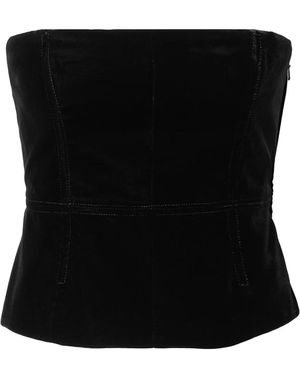 Tom Ford Velvet Corset - Black