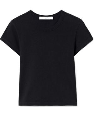 SLVRLAKE Denim Easy Crew Neck T-Shirt - Black
