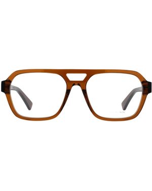 Bottega Veneta Eyewear Square Frame Glasses - Multicolour