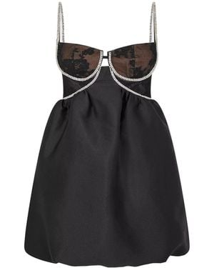 Self-Portrait Dress - Black