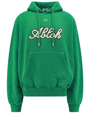 Off-White c/o Virgil Abloh Off Jumpers - Green