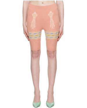 Conner Ives Bike Shorts - Pink