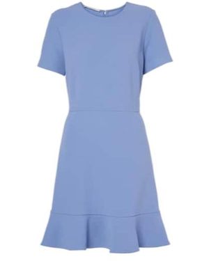 Stella McCartney Iconic Ruffled Minidress - Blue