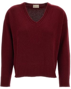 Drumohr Long-Sleeved Sweater - Red