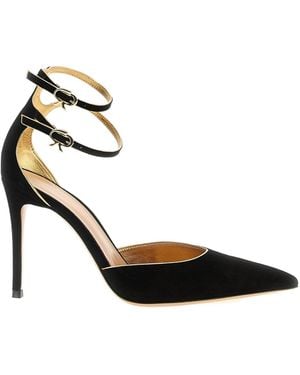 Gianvito Rossi Ivette Pointed-Toe Pumps - Metallic