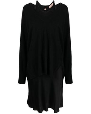 Twinset Satin Dress - Black