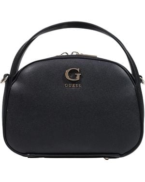 Guess Logo Shoulder Bag - Black