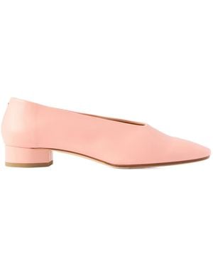 Aeyde Delia Leather Pumps - Pink
