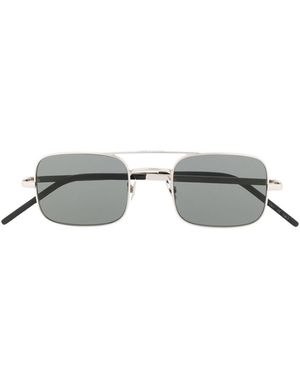 Saint Laurent Eyewear Aviator Sunglasses - Multicolour