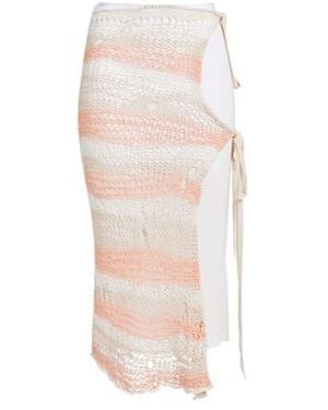 Sportmax Midi Skirts - White