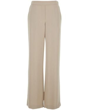 P.A.R.O.S.H. Wide Leg Pants - Natural