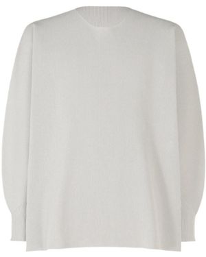 Homme Plissé Issey Miyake Basic Knit - White
