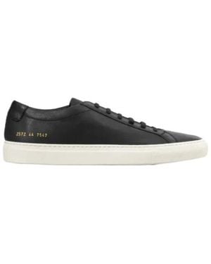 Common Projects Lace-Up Sneakers - Black