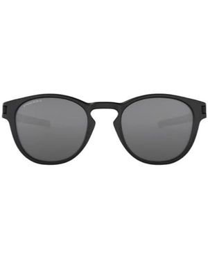 Oakley Latch Round-Frame Sunglasses - White