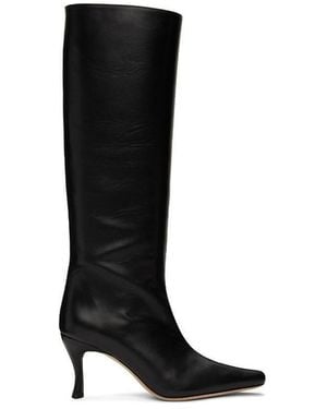 BY FAR Stevie 42 Knee-High Boots - Black