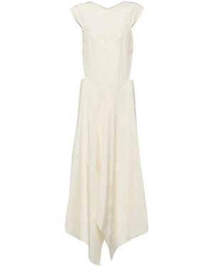 JOSEPH Danube Midi Dress - White