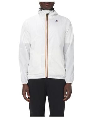 K-Way Le Vrai 4.0 Claude Hooded Jacket - White