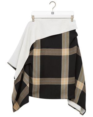 Loewe Draped Skirt - Black