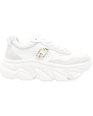 Liu Jo Logo Detail Sneakers - White