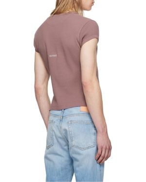 Acne Studios Short-Sleeved T-Shirt - Purple