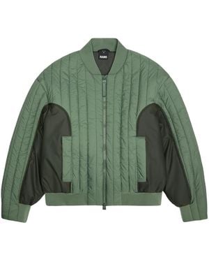 Rains Long-Sleeve Casual Jacket - Green