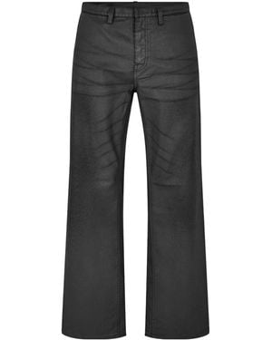 Gucci Coated Flared Trousers - Grey