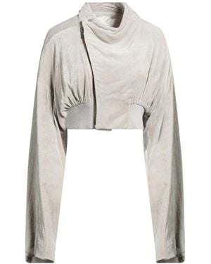 Rick Owens Casual Minimalist Jacket - White