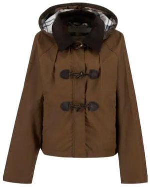 Barbour Corduroy-Collar Jacket - Brown