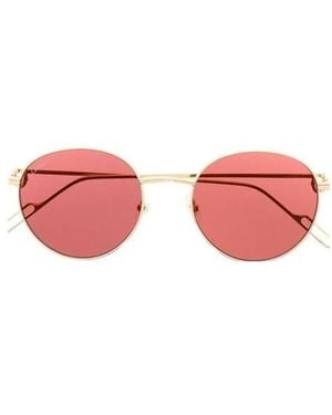 Cartier Round-Frame Sunglasses - Pink