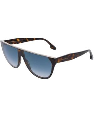 Victoria Beckham Round Sunglasses - Blue