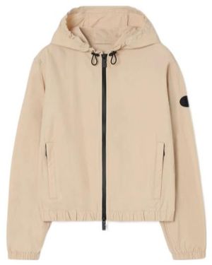 Burberry Nylon Nelson Hooded Jacket - Natural