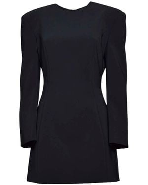 DSquared² Rear Zipped Crewneck Dress - Blue