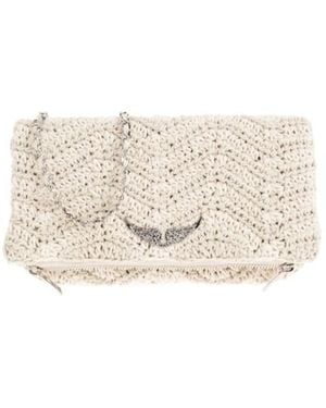 Zadig & Voltaire Rock Macrame Cross Body Bag - Natural