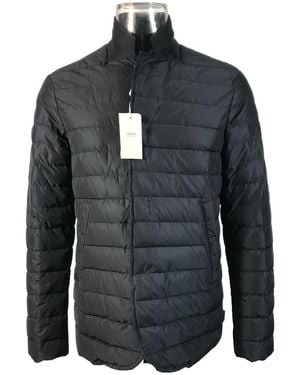 Armani Collezioni Logo Down Jacket - Grey