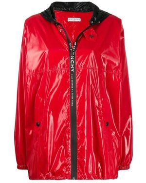 Givenchy Hooded Jacket - Red
