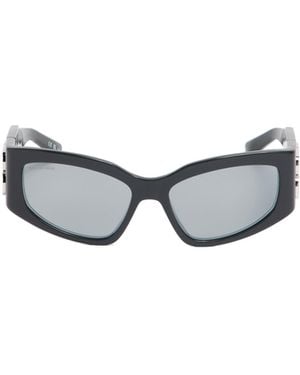 Balenciaga Eyewear Bossy Cat-Eye Frame Sunglasses - White