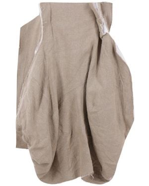 Comme des Garçons Comme Des Garçons Distressed Skirt - Natural
