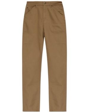 Burberry Danny Straight-Leg Trousers - Natural