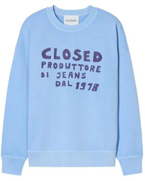 Closed Relaxed Crewneck - Blue