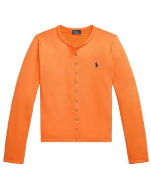 Polo Ralph Lauren Long-Sleeve Cardigan - Orange