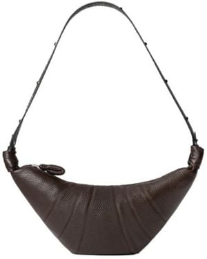 Lemaire Knotted Medium Croissant Shoulder Bag - Multicolour