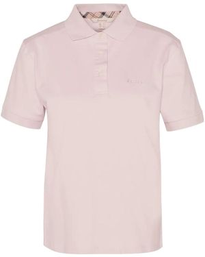 Barbour Bowford Slim Polo T-Shirt - Pink