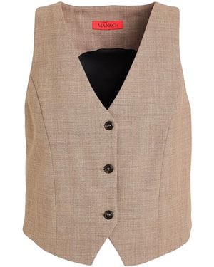 MAX&Co. Single-Breasted Vest - Gray