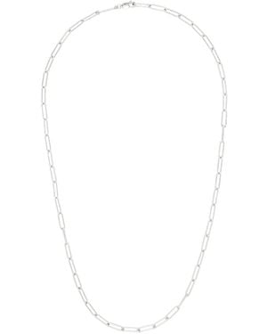 Tom Wood Box Chain Necklace - White