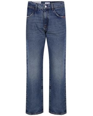 AMISH James Straight-Leg Jeans - Blue