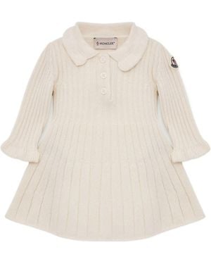Moncler Wool Dress - White